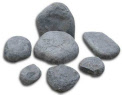 rounded rocks