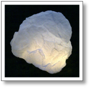 Illuminated boulder G
